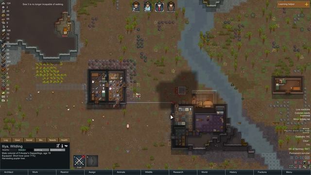 Rimworld v0.19 - ep11 - Mechanoid Raid. - Gameplay смотреть онлайн