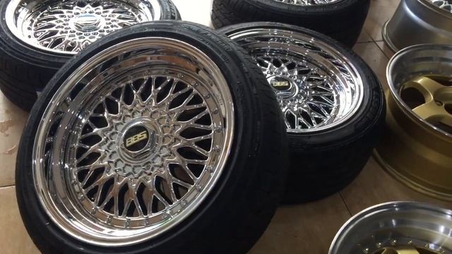 BBS RS Chrome 17” vs LandSail Tire смотреть онлайн