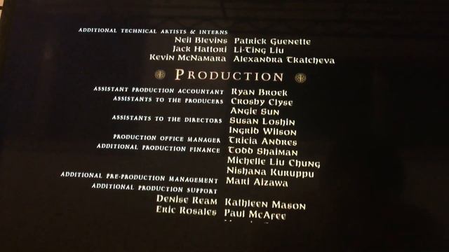 Movie End Credits #22 Brave (Visual only) 2/16/20 смотреть онлайн