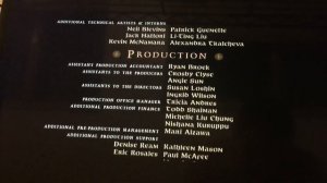 Movie End Credits #22 Brave (Visual only) 2/16/20