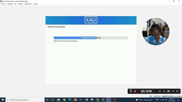 Laboratorio (2.6) Instalar Kali Linux en VB - Introducción a la Ciberseguridad 2021-2070 смотреть онлайн