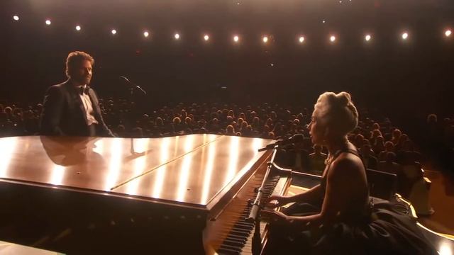 Lady Gaga, Bradley Cooper opera singer Shallow recording phone смотреть онлайн