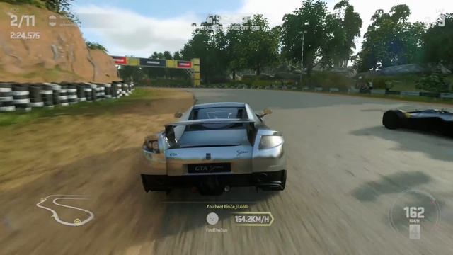 Driveclub BAC MONO vs GTA SPANO grip vs speed @ Tamil Nadu, 1080p смотреть онлайн