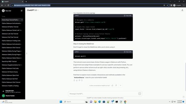 action keys selenium python смотреть онлайн