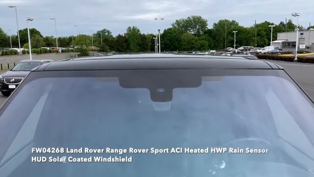 FW04268 Land Rover Range Rover Sport ACI Heated HWP Rain Sensor HUD Solar Coated Windshield смотреть онлайн