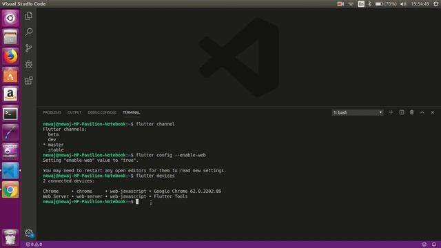 Commands to configure flutter project for web смотреть онлайн