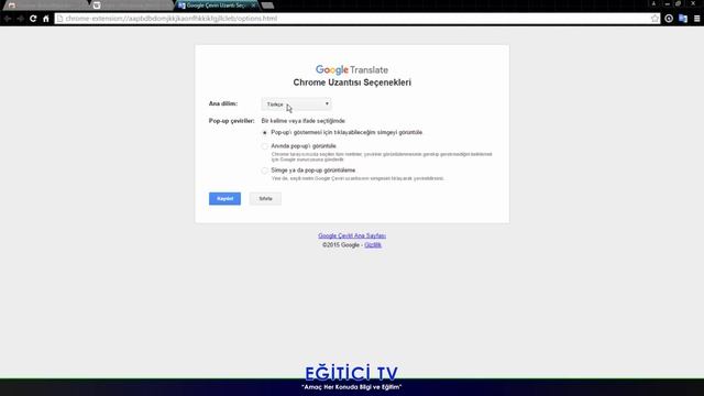 Hızlı ve Pratik Yazı Çevirisi Yapma - Google Çeviri Chrome Uzantısı смотреть онлайн
