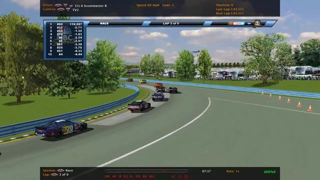 DASCAR Vredestien Series Season 8 Zippo 200 At The Glen смотреть онлайн