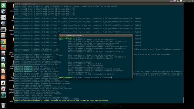 CONFIGURAR IP NO LINUX - UBUNTU смотреть онлайн