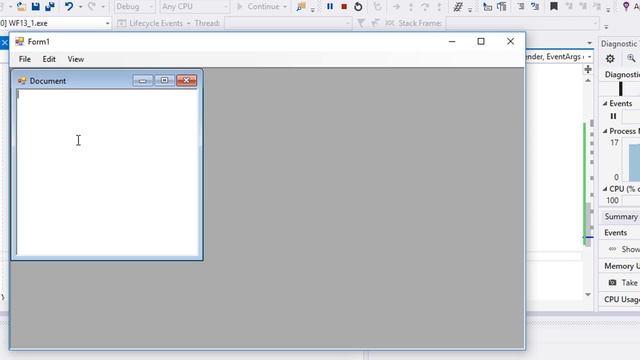 WinForm Tutorial Using C# 13 - Text Editor Using Multiple Document Interface MDI смотреть онлайн