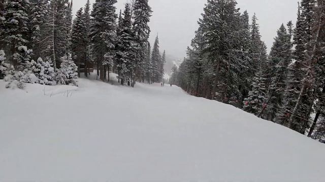 Park City (Canyons) - Chrome Alley to White Pine to Cascade смотреть онлайн