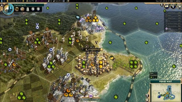 Civ 5 Brave New World playtrough, part 7: Northward expansion смотреть онлайн