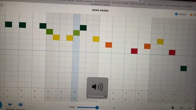 Monika uses Chrome Music Lab смотреть онлайн