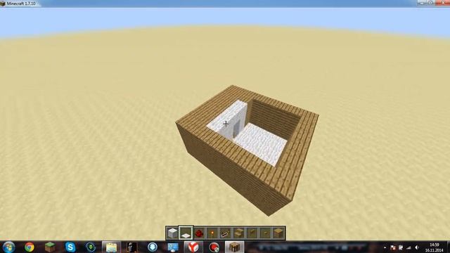 Minecraft Механизмы #1 - невидимая дверь смотреть онлайн