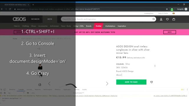 How To Edit the Text on ANY WEBSITE Directly From the Browser (4 Easy Steps) 2019 смотреть онлайн