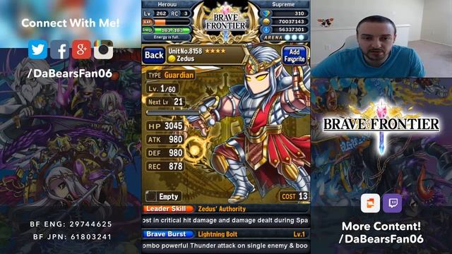 Brave Frontier Episode 359: Soul Bound Saga Zedus Summons Part 2 смотреть онлайн