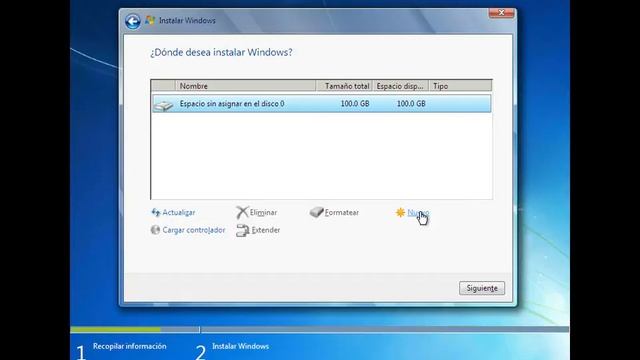 Windows 7 Instalación 1/2 смотреть онлайн