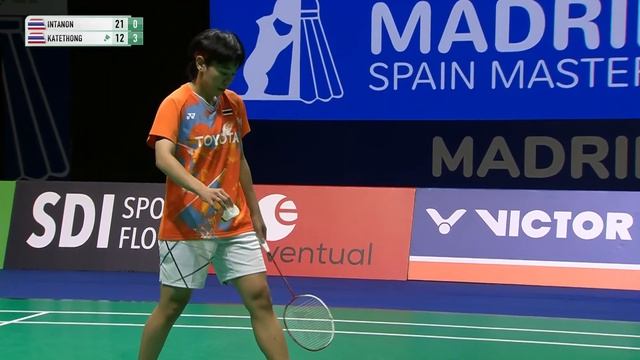 Madrid Spain Masters 2024 | Ratchanok Intanon (THA) [4] vs. Supanida Katethong (THA) [6] | F смотреть онлайн