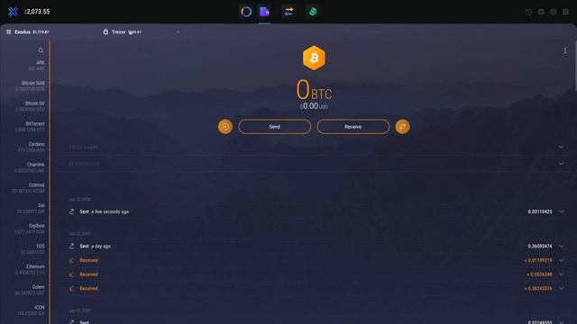 Connect a previously set up Trezor to your Exodus Wallet смотреть онлайн