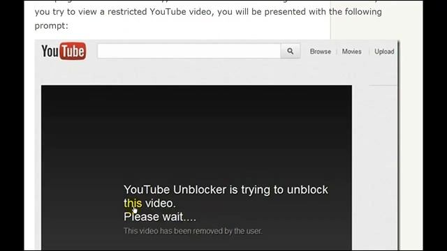 Watch YouTube Videos that are Blocked or Restricted in Some Countries смотреть онлайн