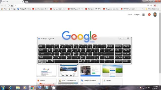 Short key for View task Manager of google chrome part-7 смотреть онлайн