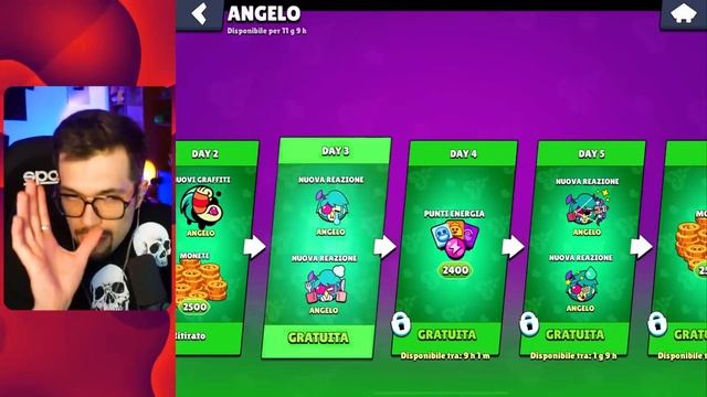 LA SETTIMANA DI ANGELO IN ANTICIPO🦟Brawl Stars смотреть онлайн