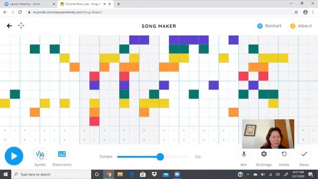 Songmaker on Chrome Music Lab смотреть онлайн