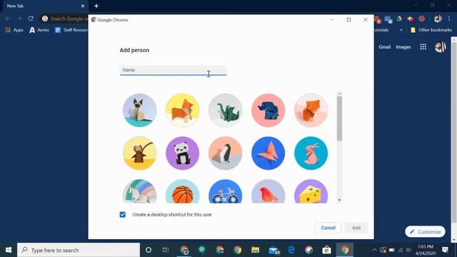 Create Profile Google Chrome смотреть онлайн
