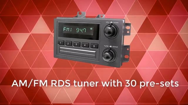 GM Truck Santa Cruz Classic car stereo replacement - Retrosound Classic car stereo смотреть онлайн