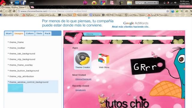 diseña tu pRopiO temaa para gOogle cHrOme :3 смотреть онлайн