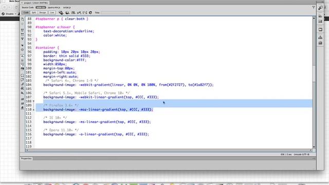 (26/30) - Video Update - Creating Color Gradients with linear-gradient смотреть онлайн