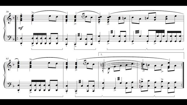 After the Soldiers' Dreams (Dreams of the Brave) - Xenogears Piano Sheet Music смотреть онлайн