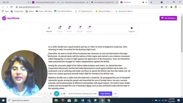 Google Chrome extension - Wordtune смотреть онлайн