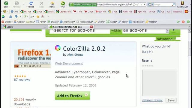 Firefox Add Ons смотреть онлайн