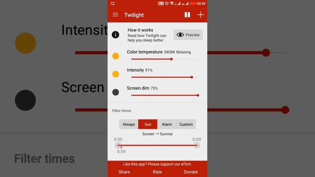 Turn your Android Display backlight to yellowish (Reading Mode) смотреть онлайн