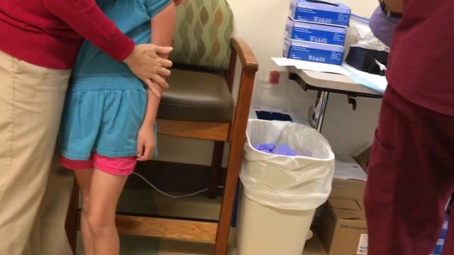Brave Kids Get Flu Shots