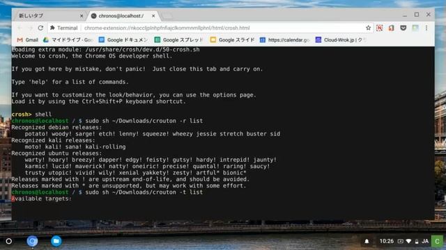 Chromium OSとUbuntuを同居させる！導入スクリプト「crouton」でかんたん！ смотреть онлайн