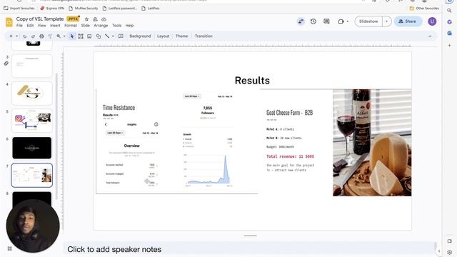 Microsoft Edge Copy of VSL Template pptx Google Slides and 1 more page Personal Microsoft смотреть онлайн