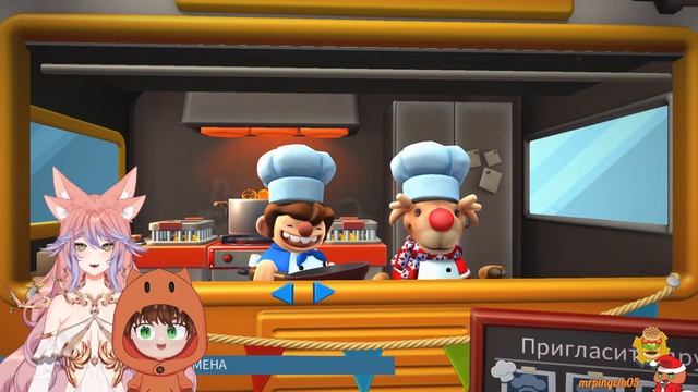 Новогодняя адская кухня Overcooked 2