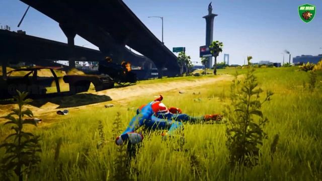 Spiderman Ragdolls Compilation. Episode 02 - GTA V Euphoria Physics Showcase смотреть онлайн