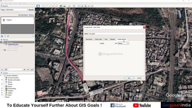 GOOGLE EARTH - Lesson 4 I How To Add Path And Polygon In Google Earth Pro @geogyaanindia5935