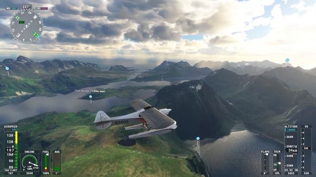 Microsoft Flight Simulator 2020, World Update V, Fjords in Lofoten Islands смотреть онлайн