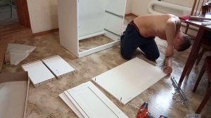 Сборка мебели из магазина ИКЕА.