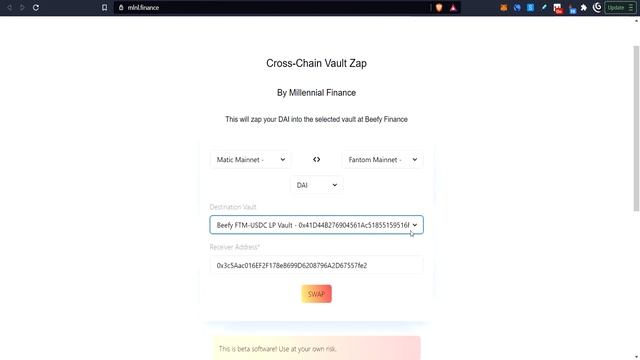Zapping XChain FANTOM-MATIC - into Beefy Vaults смотреть онлайн