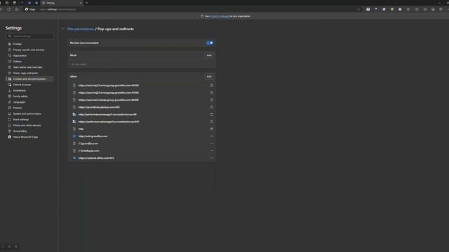Disabling the Pop-Up on Grundfos Express (Microsoft Edge) смотреть онлайн