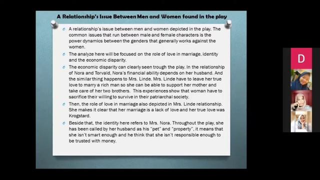 Gender Conflict in "A Doll's House" by Henrik Ibsen [Analyze by Group 9] смотреть онлайн