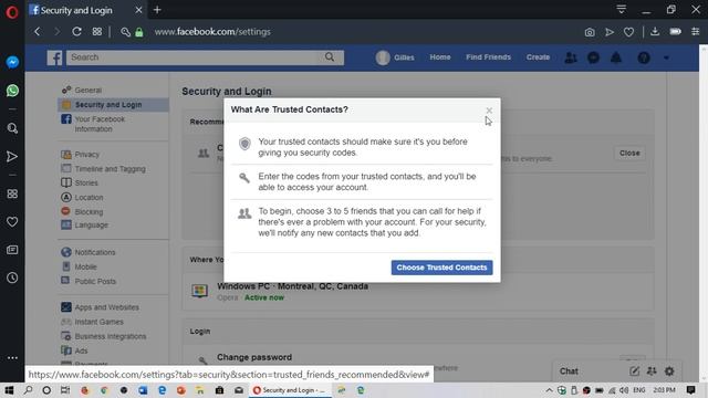 Facebook Account Security tip Add Trusted friends to recover if locked out смотреть онлайн