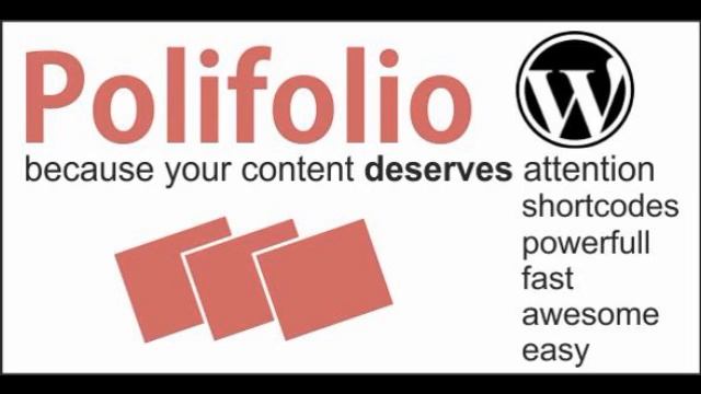 Preview Polifolio - Plugin for WordPress смотреть онлайн