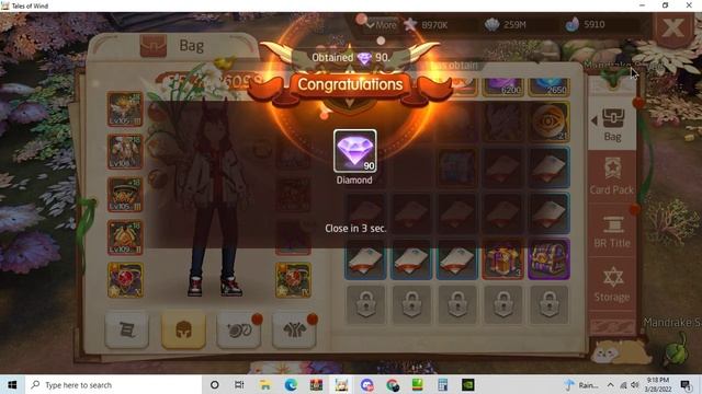 Tales Of Wind Dice Rewards 3/28/2022 смотреть онлайн