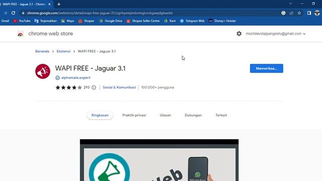 Tutorial Install WAPI Free di Google Chrome смотреть онлайн
